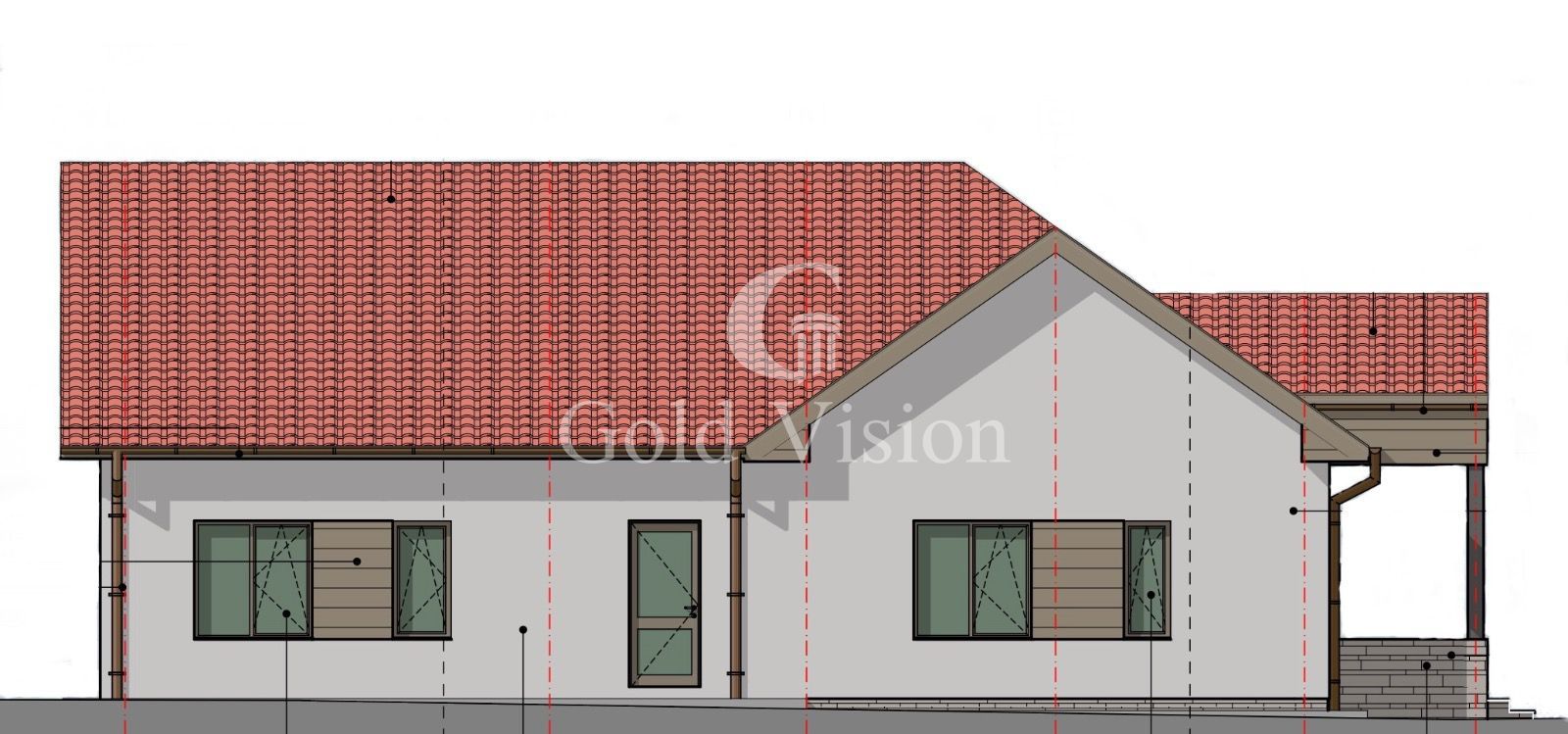 Casa la cheie,  153 mp, cu 533 mp teren,in Sangeorzul de Mures - Poză 2