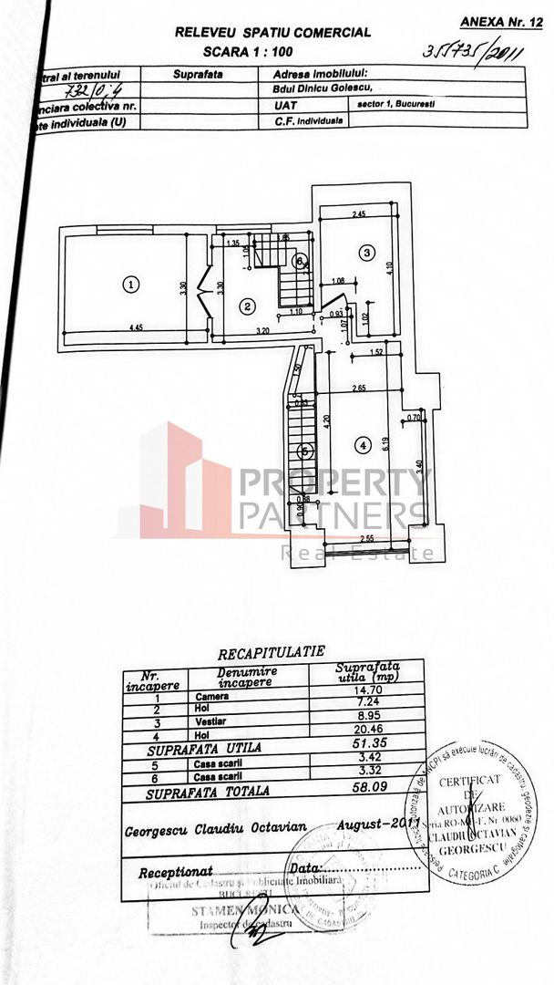 Spatiu comercial Dinicu Golescu - Gara de Nord - Schiță 11