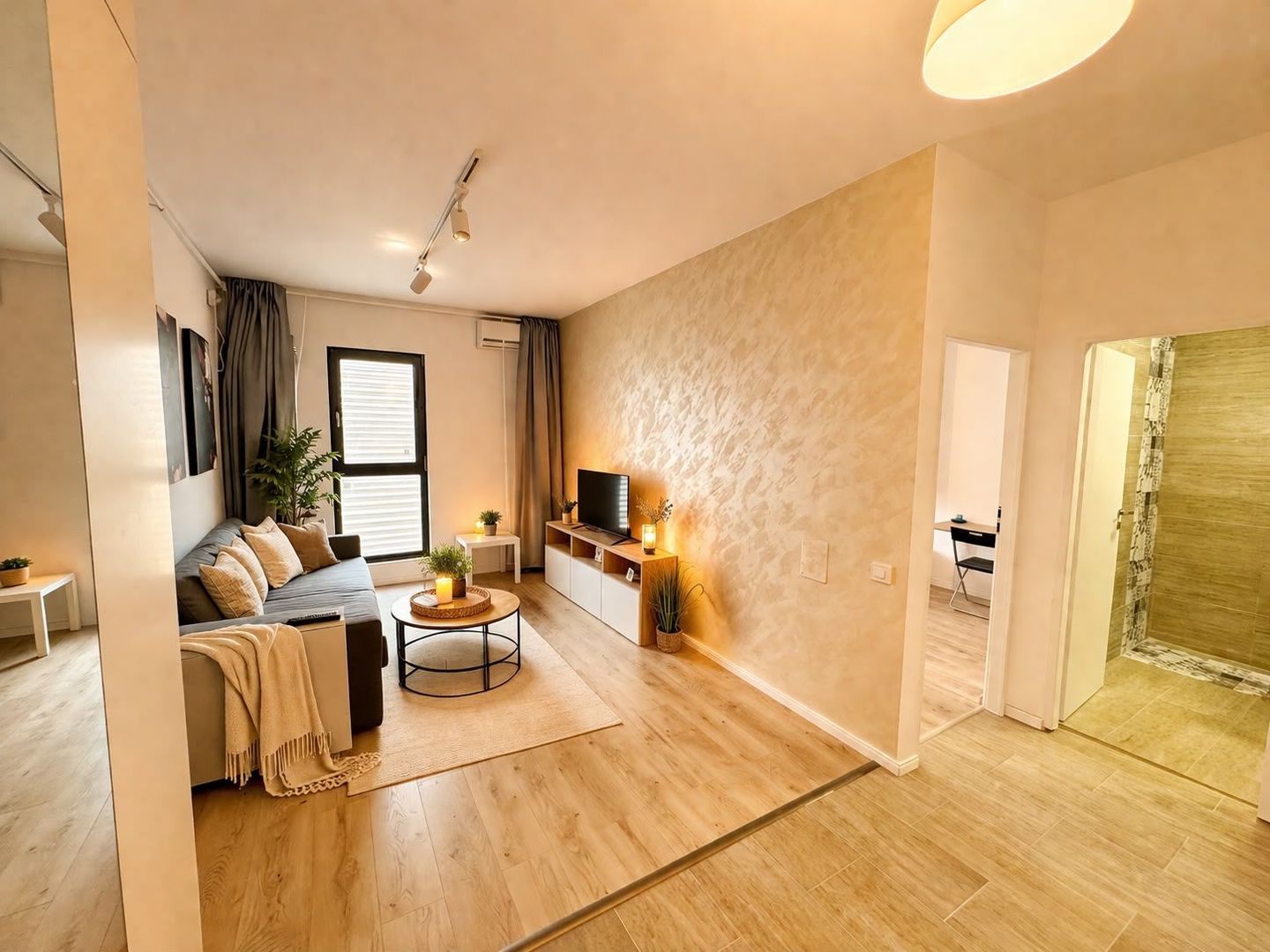 2 camere Plaza Residence Gran Via Lujerului 21 Residence - Poză 1