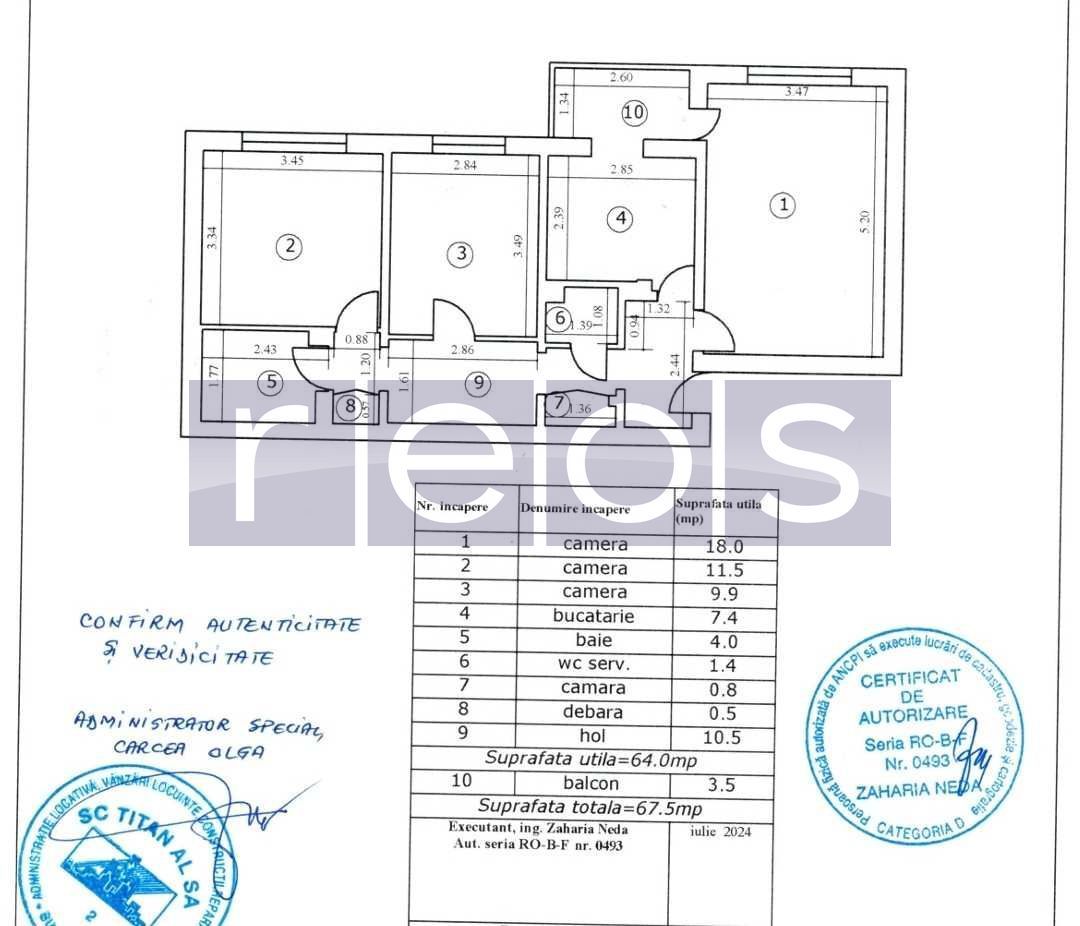 VANZARE 3 CAMERE | DECOMANDAT | ZONA VITAN - Poză 9
