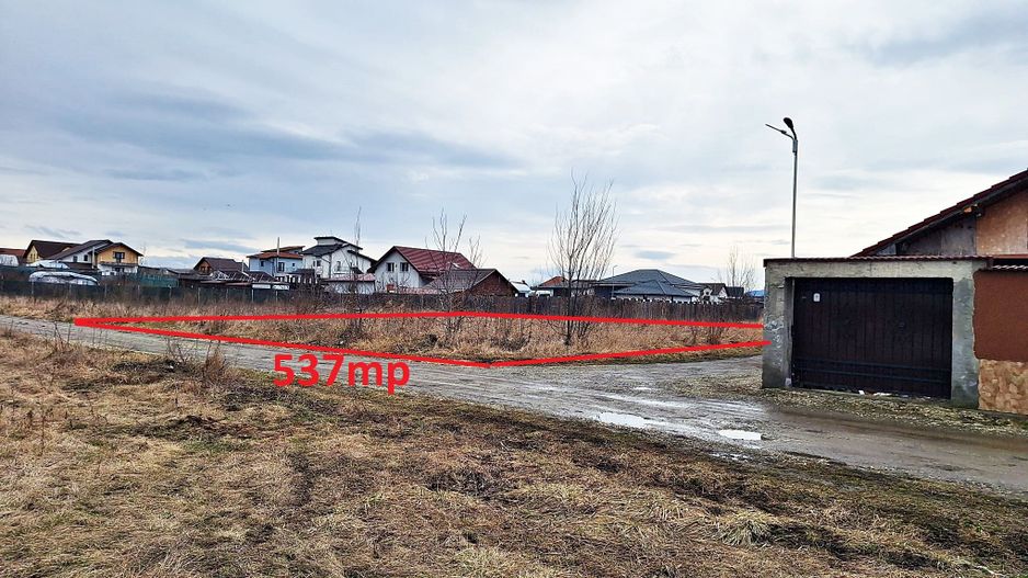 Teren Intravilan cu PUZ, intre case in Bod, 537mp, 21480 euro - Poză 2