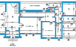 Apartament 4 camere in Vilă interbelică | Str. Pitar Moș - Romana - Schiță 5