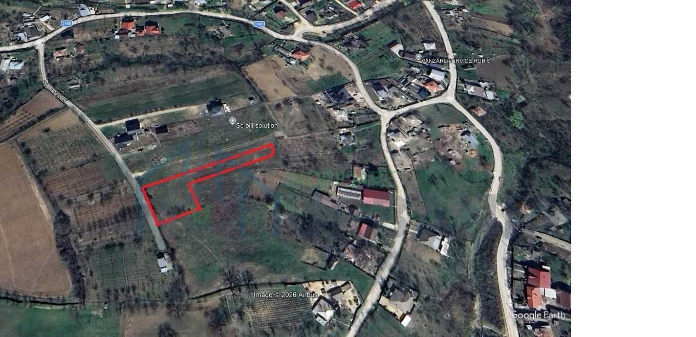 Teren intravilan de vânzare în Tomesti, 3000 mp, cu utilități, 35 euro/mp - Poză 2