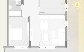 FĂRĂ COMISION- 3 camere, imobil PREMIUM, bucatarie mobilata si utilata - Poză 5