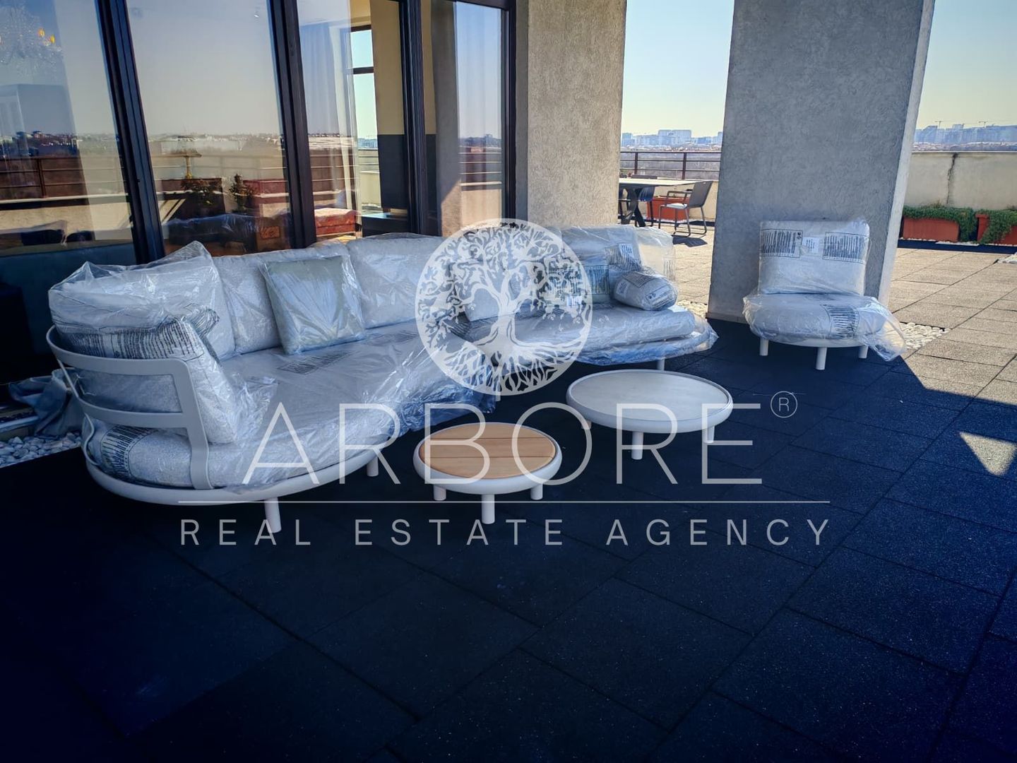 Penthouse 5 camere 250 mp lângă Ambasada SUA , zona Băneasa București - Poză 26