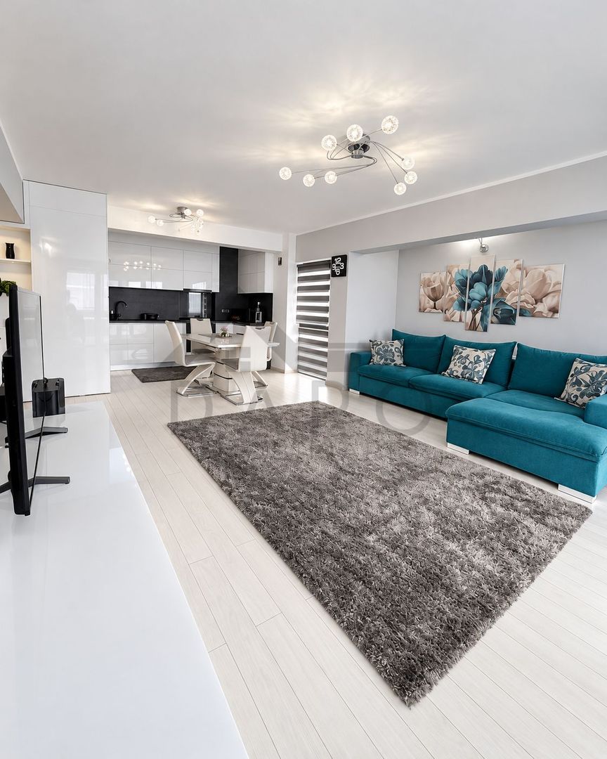 Apartament cu 2 camere, mobilat si utilat complet - Poză 1