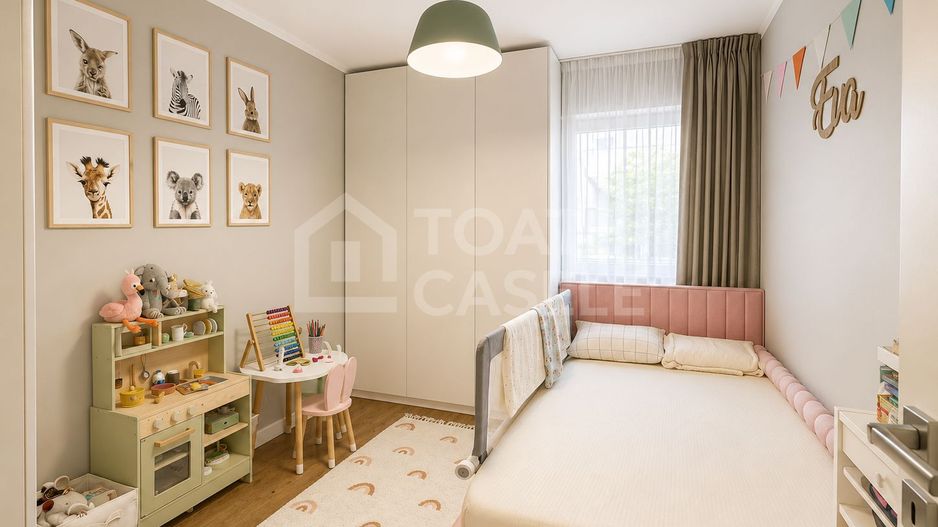 Apartament 3 camere, mobilat, utilat,  Ansamblul Luminia - Europa - Poză 6