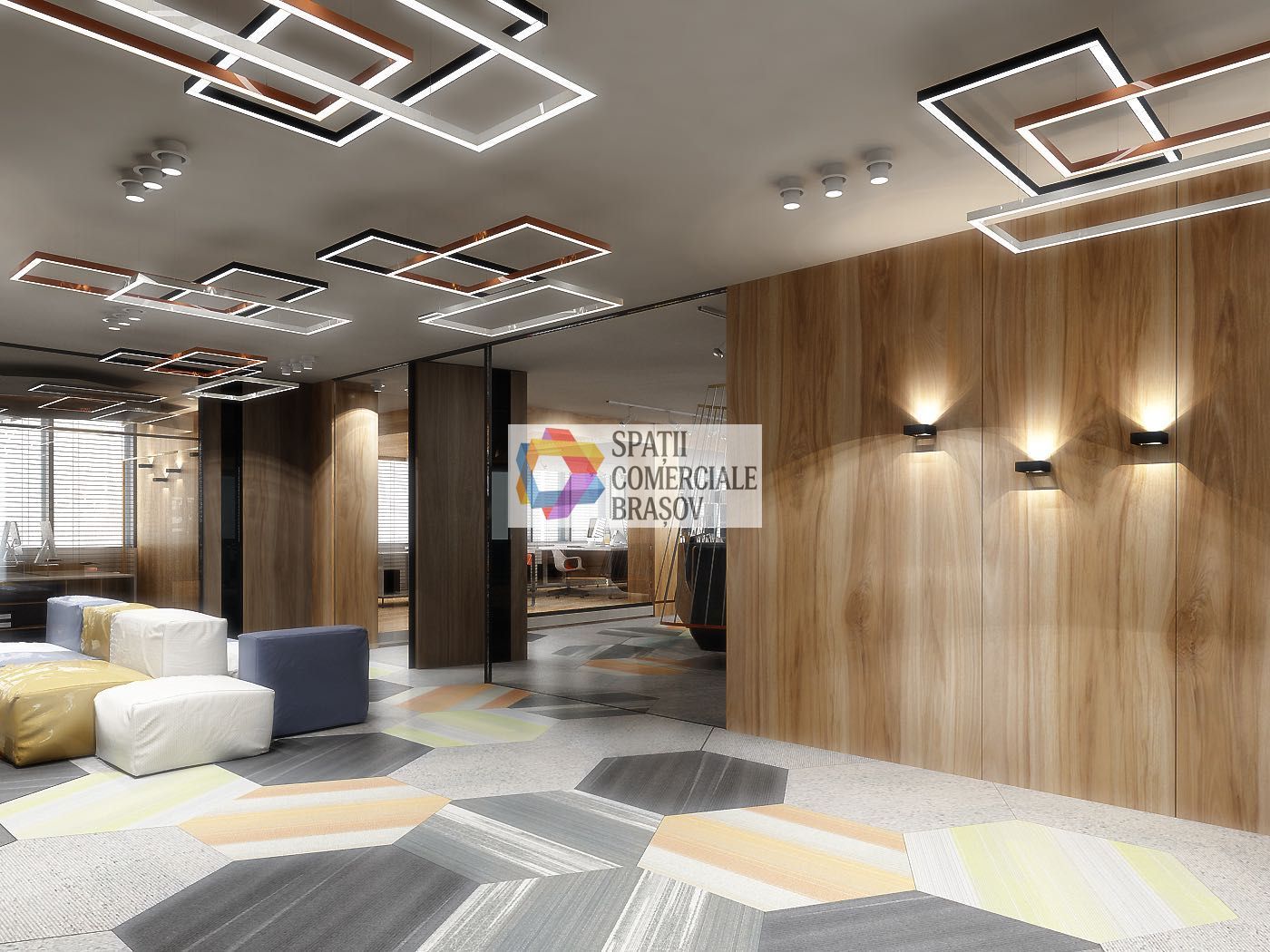 Spatiu birouri de închiriat Brasov modern - 74 mp # plus-imo.ro - Poză 4
