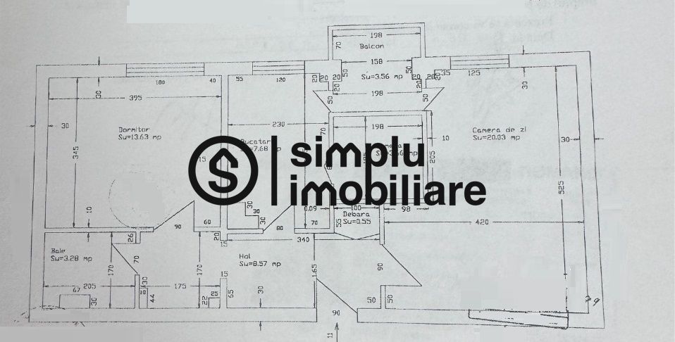 2 decomandate, Brazda lui Novac, K-uri - 500 Euro - Schiță 8
