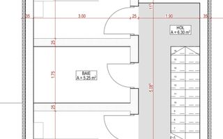 Duplex P+1 106mp utili despartit prin camera tehnica Giarmata - Poză 3