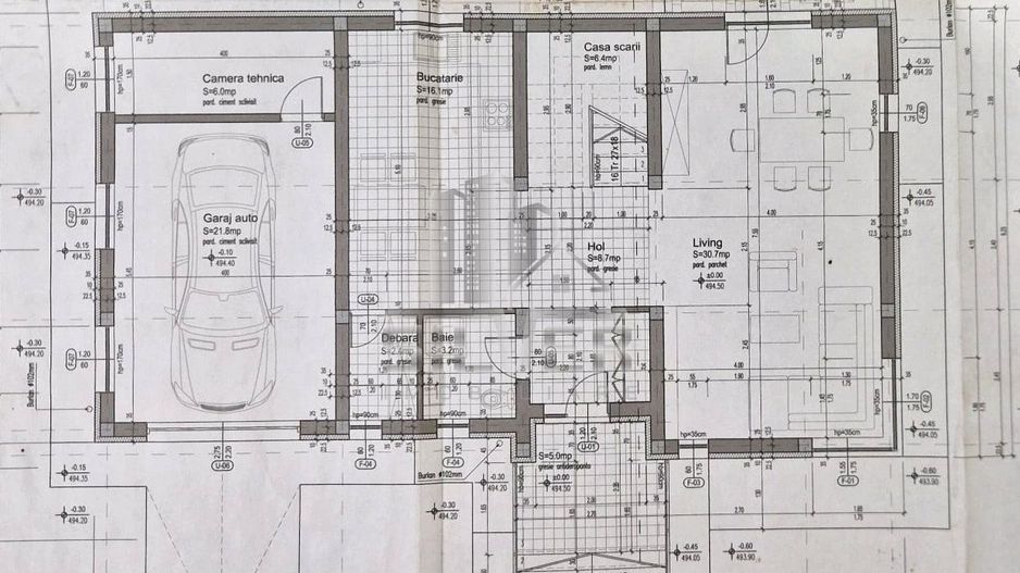 Casa individuala cu teren de 693 mp/CF. - Poză 5