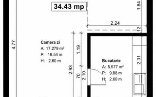 Apartamente cu o camera/TERASE 14-16mp/IMOBIL NZEB/TVA INCLUS. - Poză 2