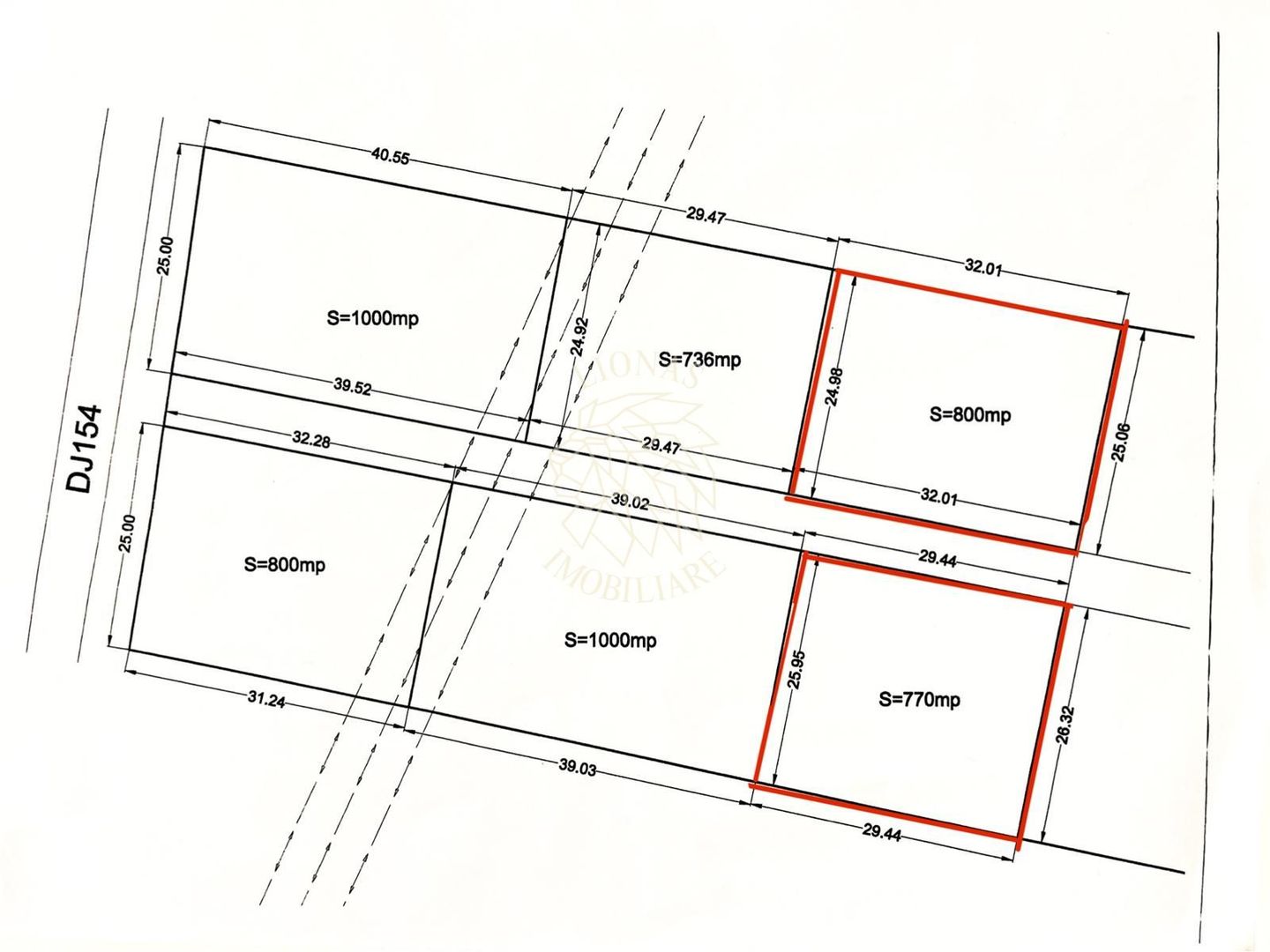 Parcele intre 770 mp si 4606 mp-ideal investitie-Sarata - Poză 2