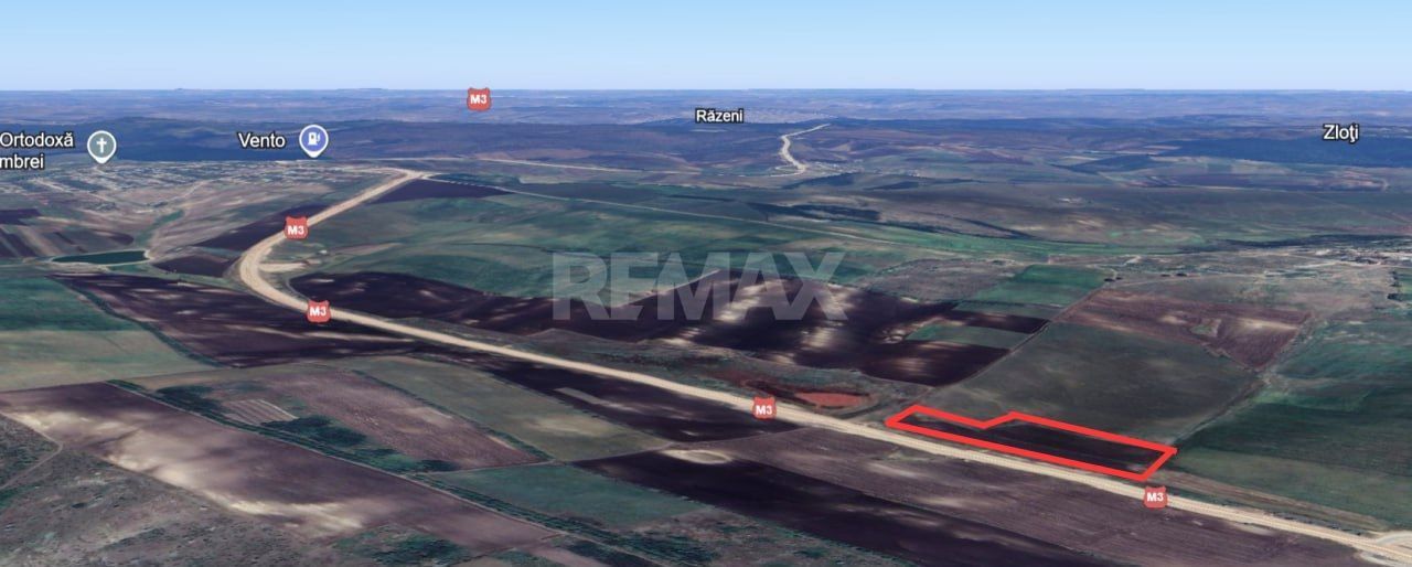 Teren Agricol 2.1ha Prima linie M3 290m*92m 46km până la Chișinău - Poză 1