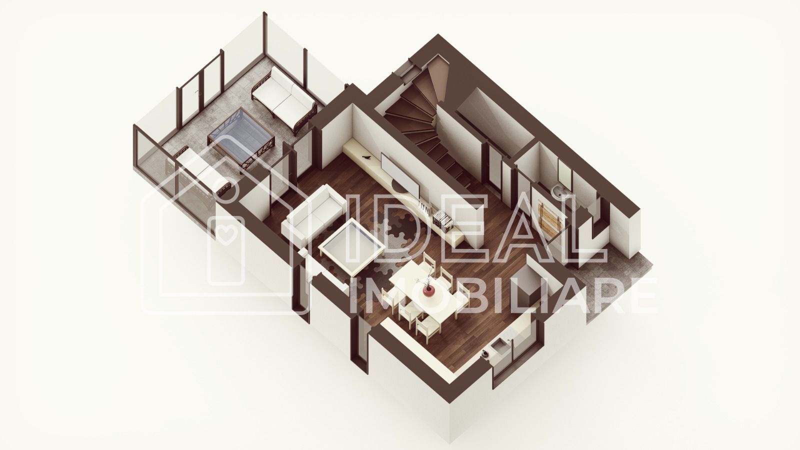 Casa Single cu 260 mp de curte in Cristian - Schiță 5