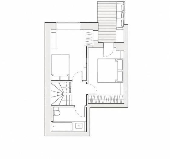 Duplex 4 camere Domenii | Loc de parcare - Schiță 16