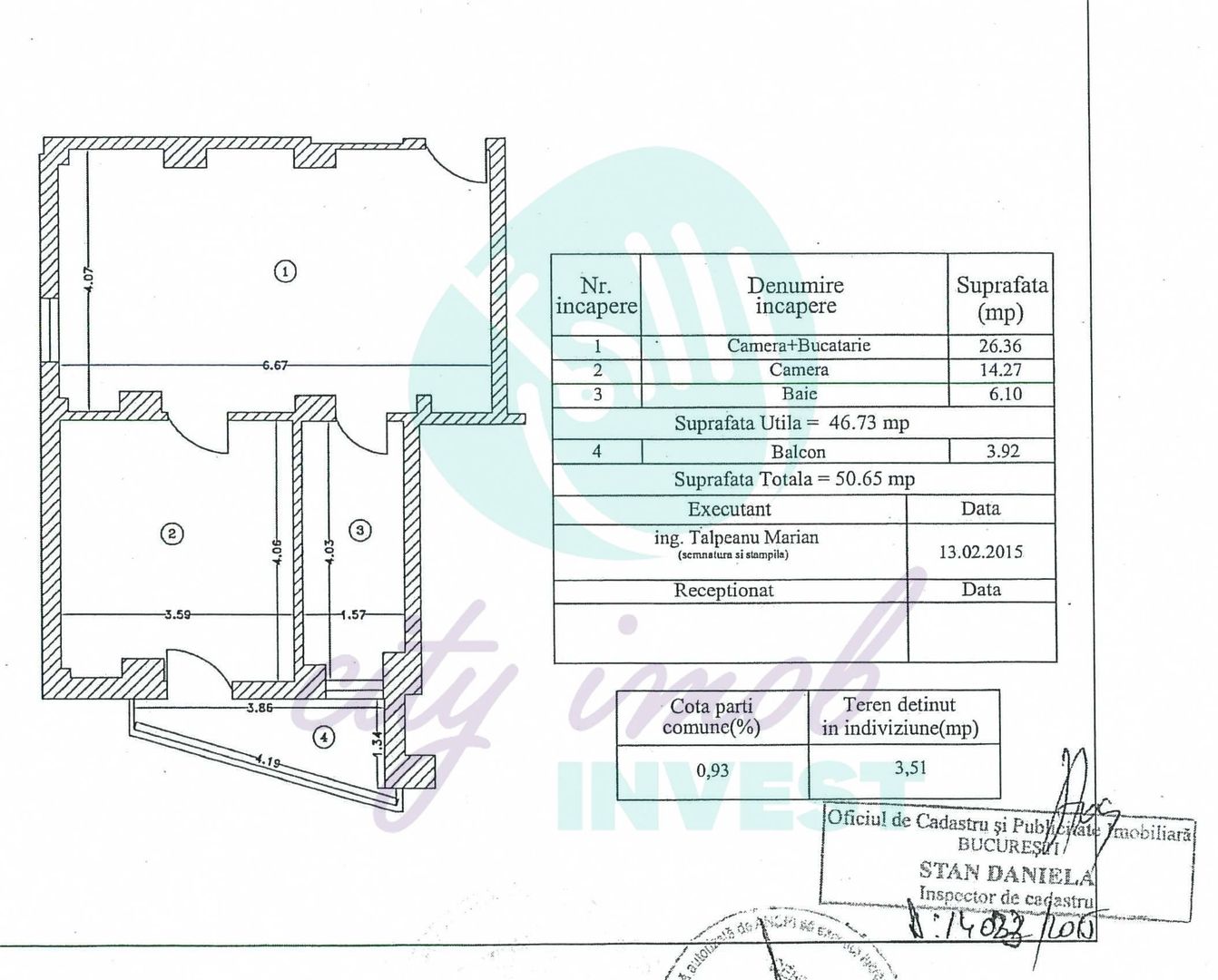 Apartament 2 camere | Nerva Traian – plan secund | 5–7 min de metrou Timpuri Noi - Poză 12