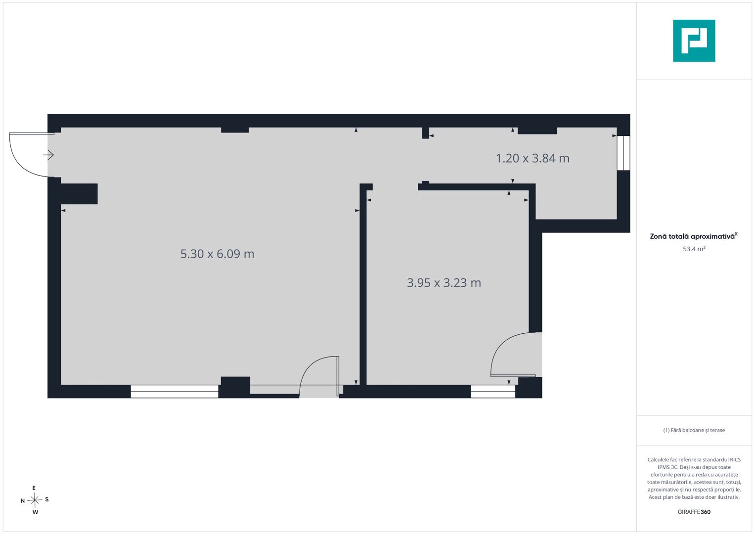 Apartament 2 camere, Iosia, 52.48 mp - Poză 4