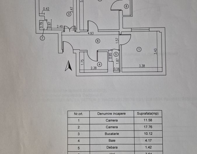 Apartament 2 camere decomandat – Drumul Taberei | 56 mp | Etaj 3 | Bloc 1982 - Poză 7