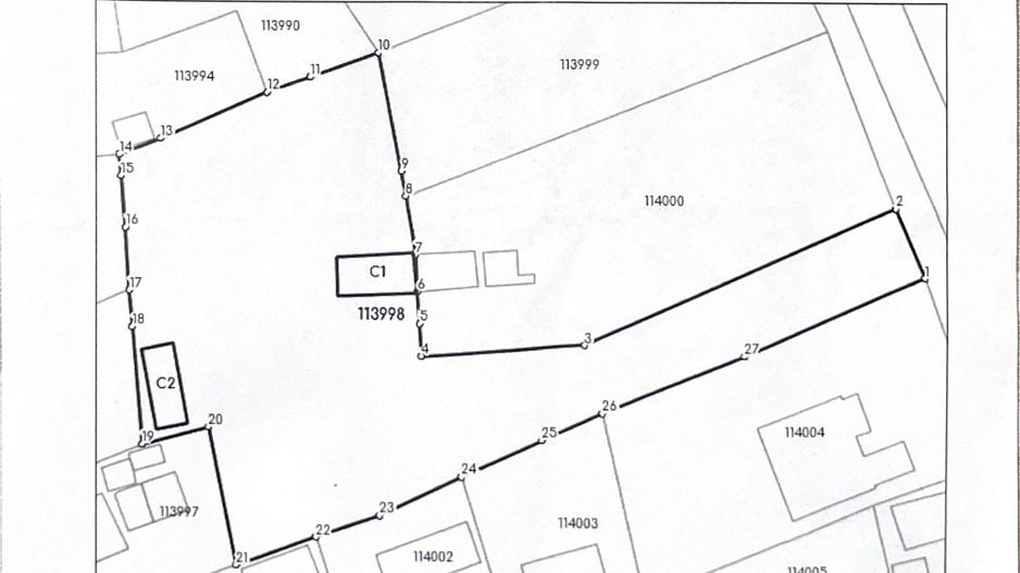 Teren intravilan 2562mp Loc 23 August | Ideal locuiță sau casă vacanță - Schiță 11