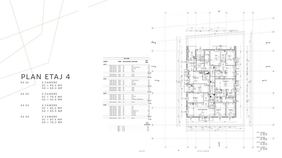 Proiect rezidențial cu AC – 29 apartamente – 4.330 mp – 35 parcări – S - Poză 18