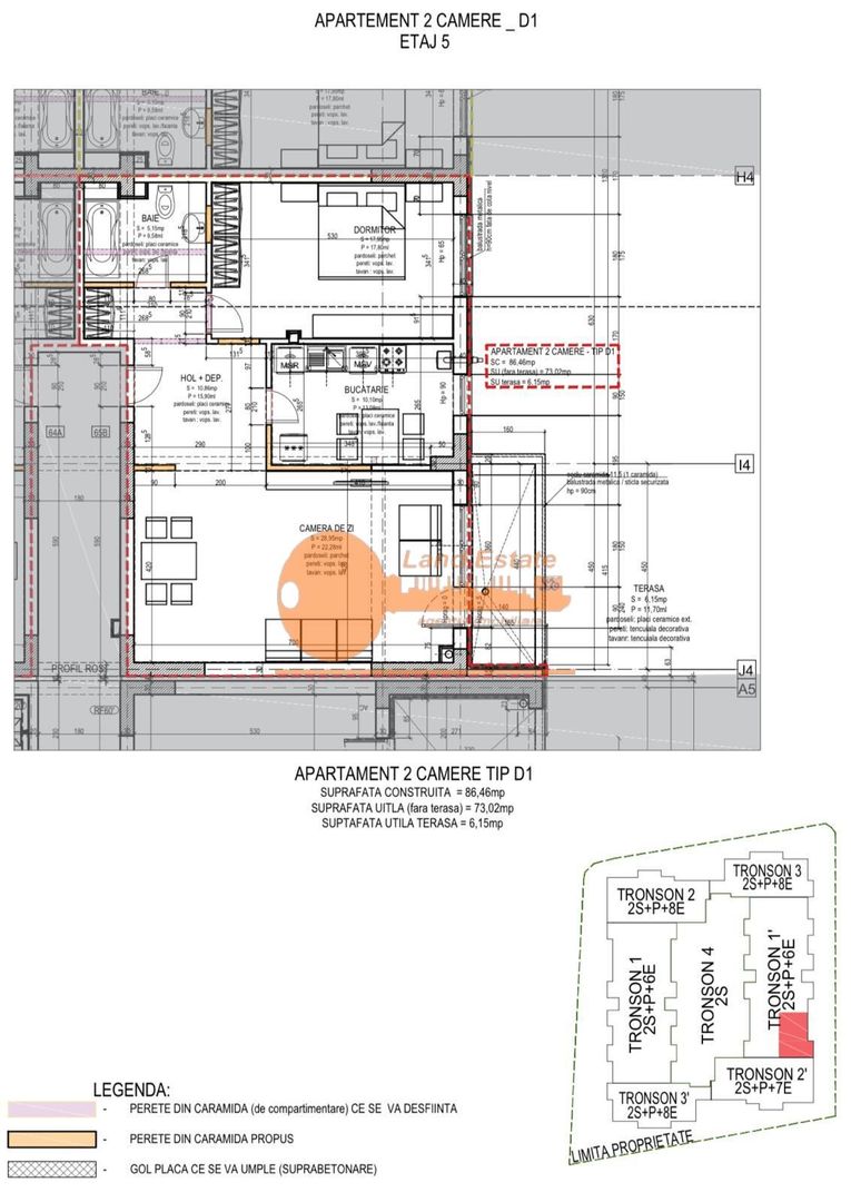 2 Camere Metropolitan Residence Aviatiei 2019 ( LuX ) - Poză 15