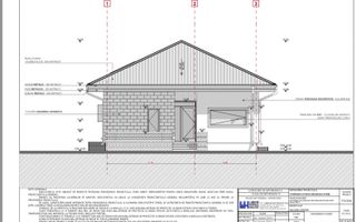 Teren cu proiect de casa pe parter langa Bucuresti - Poză 1