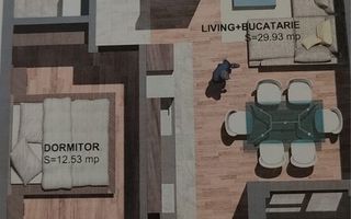 2 camere Campeador City+loc parcare - Poză 8