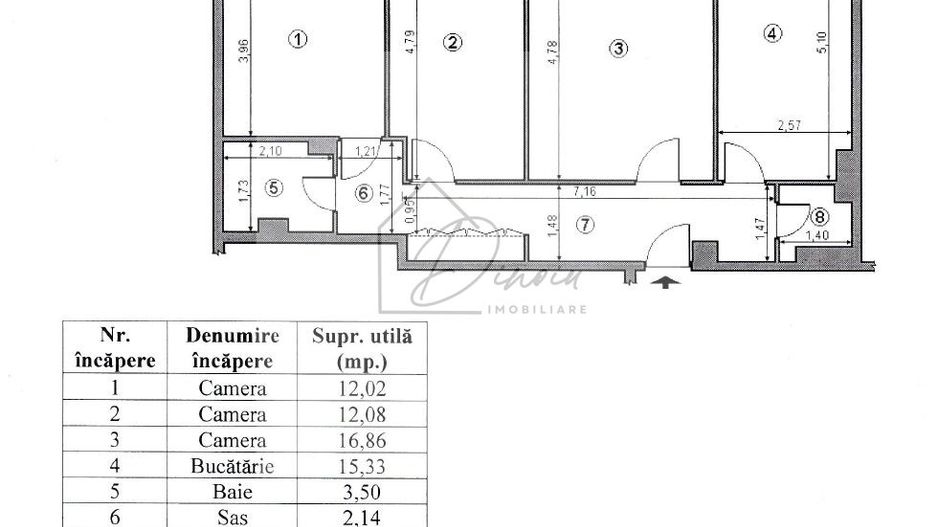 COMISION 0% I Apartament 3 camere 1 Mai -  Ion Mihalache I  I 82 mp - Poză 3