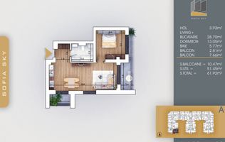 PROMO Apartament 2 camere 7 min Metrou Teclu Mutare Rapida