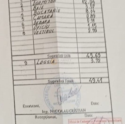 2 Camere - 50MP | Bloc Reabilitat - Clasa A | Metrou Lujerului - 5min - Schiță 21