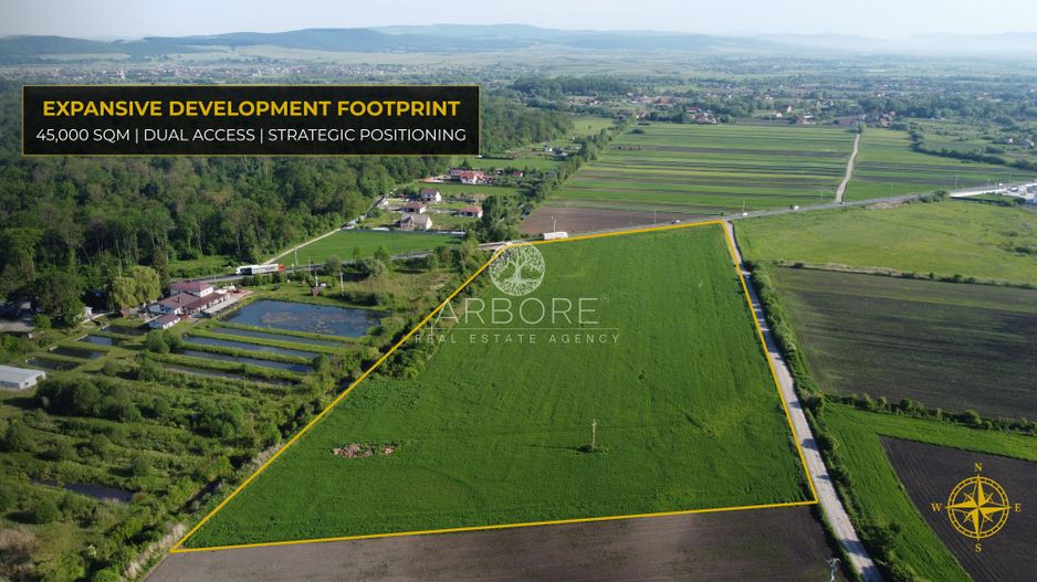 PUZ Approved Industrial Land 45,000 sqm | Brașov Logistics Hub - Poză 5