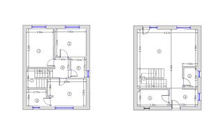 Casă 4 camere | 3 dormitoare | 3 bai | Mobilată premium | Curte 175 mp - Schiță 10