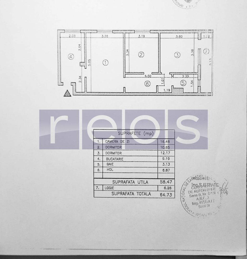 VANZARE APARTAMENT 3 CAMERE 65MP METROU IANCULUI DUBLU VEDERE SEMIDECOMANDAT - Poză 12
