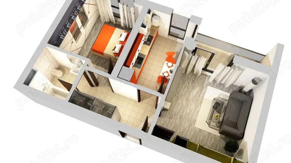 inchiriere 2 camere Exigent Plaza Residence Lujerului - Poză 7
