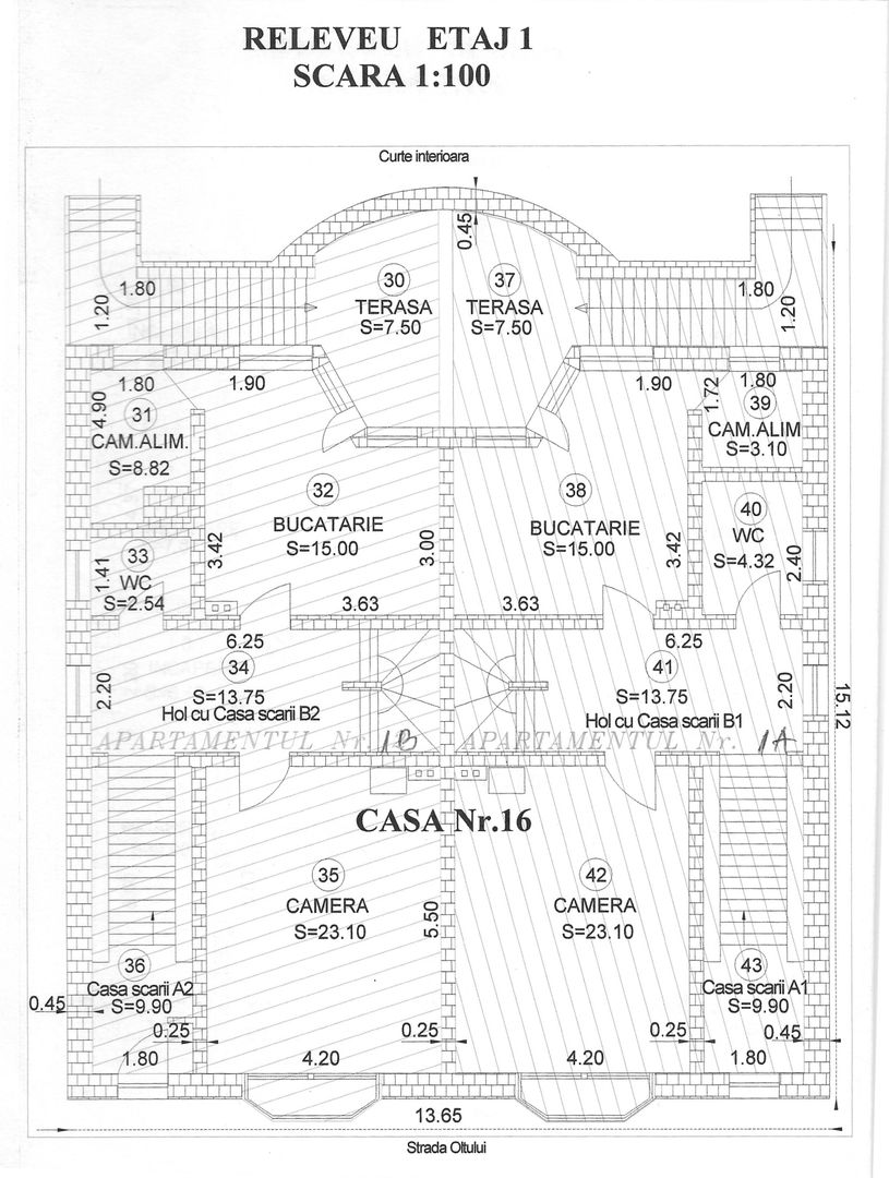Casa S+P+2E - (posibilitate apartamentare) zona central - Poză 8
