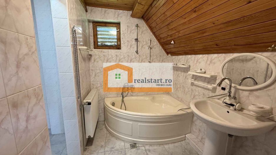 Investitie Vila Snagov D+P+M, nefinalizata, teren 791, intre lac si padure - Poză 10