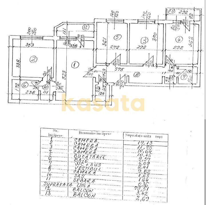 OPORTUNITATE | APARTAMENT 4 CAMERE | OBOR | CALEA MOSILOR | MOBILAT - Poză 9