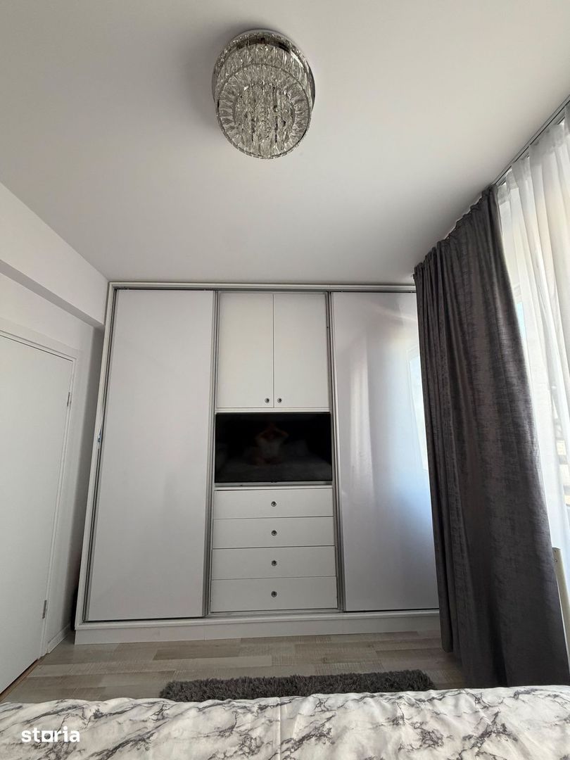 Vanzare Apartament 2 camere mobilat si utilat 55 mp, parter, centrală - Poză 8