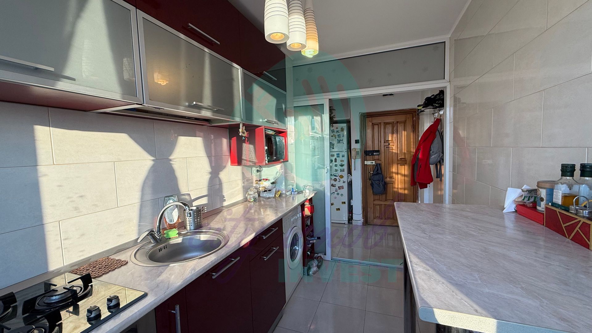 3 camere Piața Iancului – 50 m metrou, etaj superior, luminos - Poză 11
