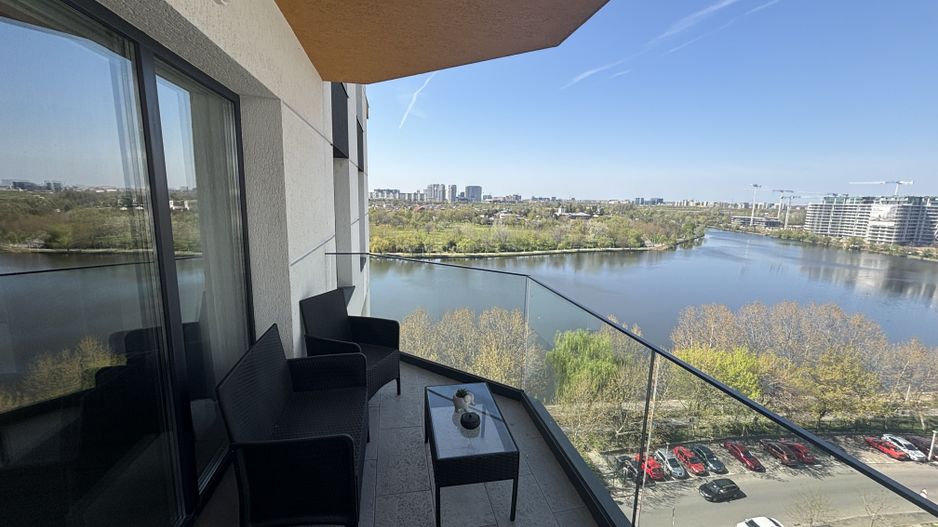 Chirie 2 Camere GranVia Lake View - Terasă cu vedere la Lac - Poză 16