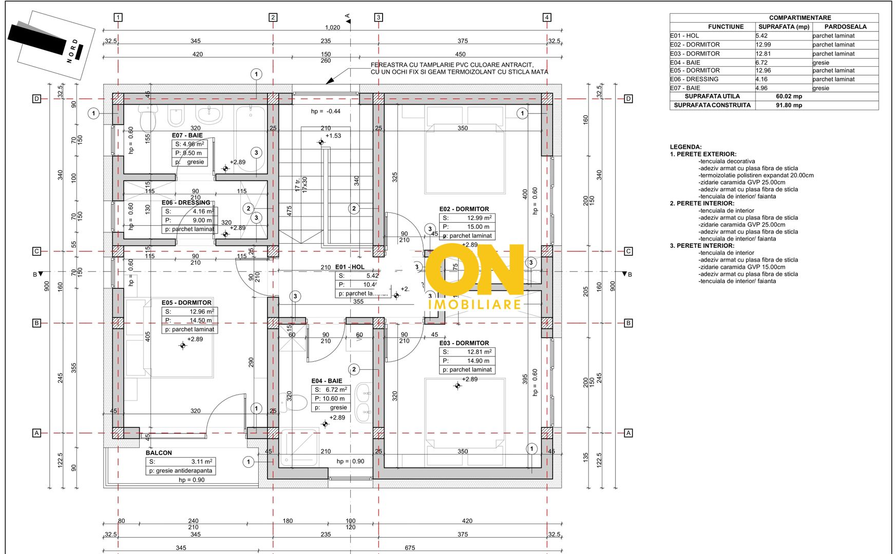 Casa 4 camere, 795 mp teren, zona Valea Popii - Schiță 4