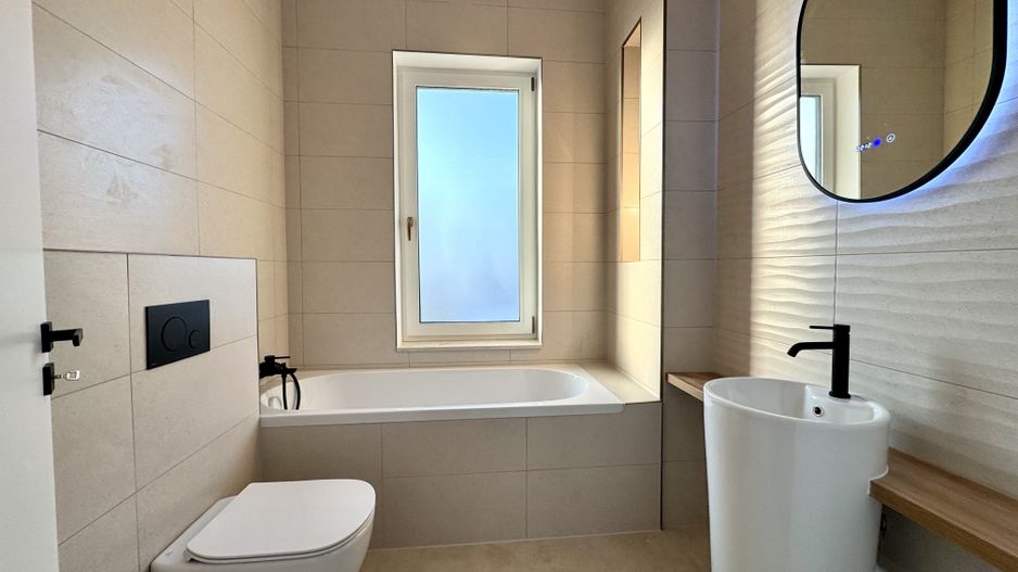 Duplex modern cu grădină, la intrare în Moșnița Nouă - Poză 24