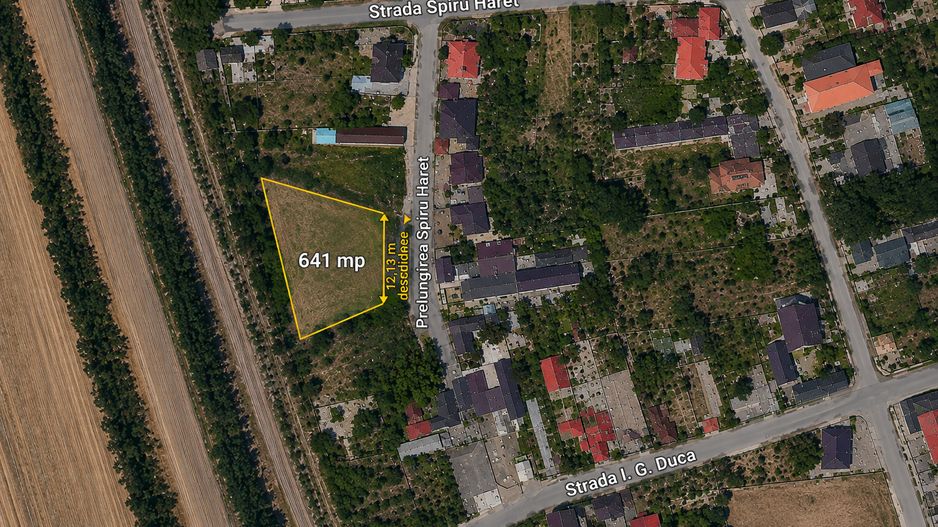 Teren intravilan 641 mp Eforie Nord – 38.000 € | Comision 0% - Poză 1