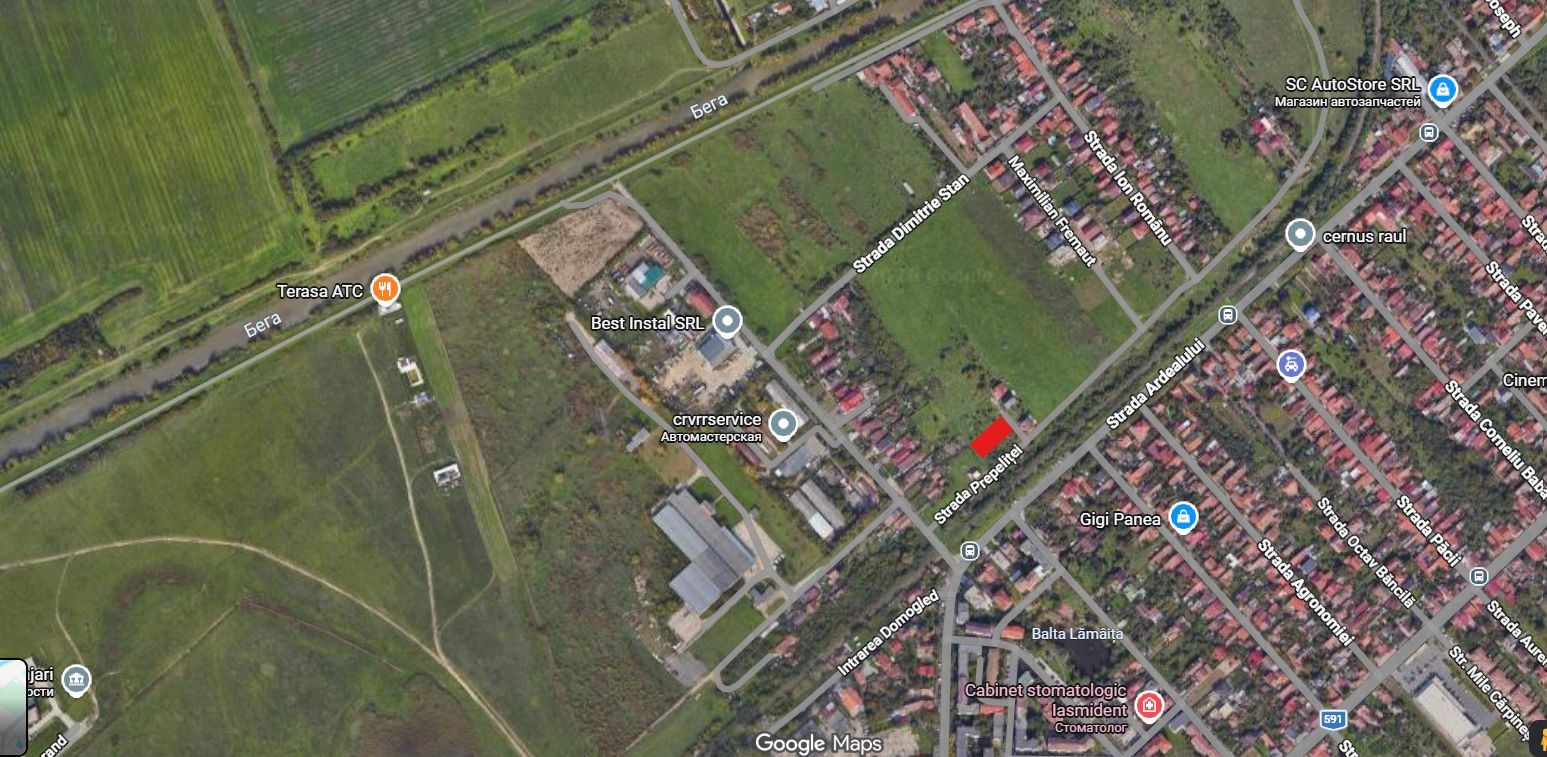 COMISION 0%, Teren Intravilan, 651mp, 16 ml Front, Freidorf, Timisoara - Poză 3