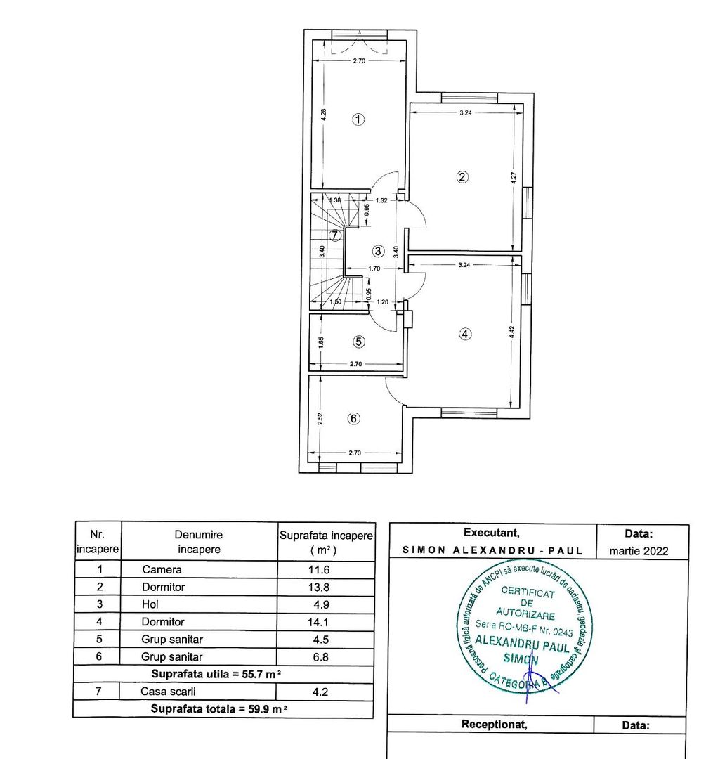 Casa Laguna Albastra - Schiță 8
