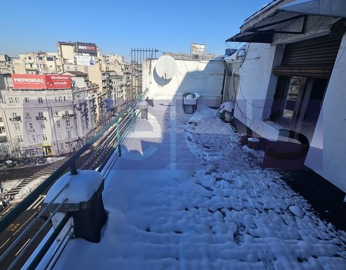 VANZARE GARSONIERA ULTRACENTRAL MAGHERU PIATA ROMANA TERASA PANORAMICA 65mp - Poză 12