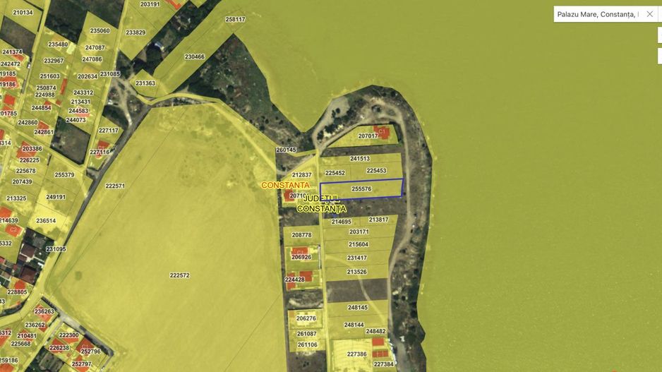 Palazu Mare - Primul lot la lac - Teren 2600 mp cu deschidere de 36,98 m - Poză 10