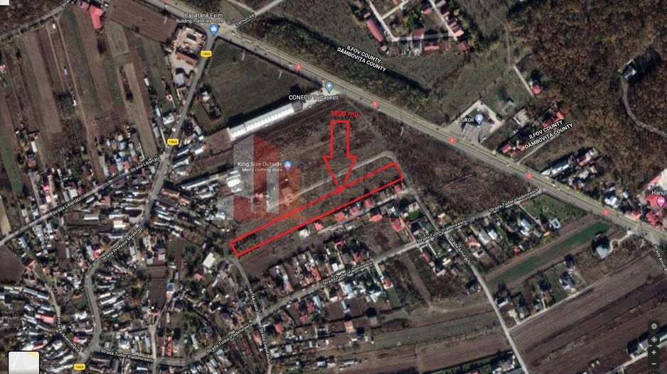 5800 mp teren intravilan in Gulia, judetul Dambovita - Poză 1