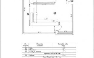 Mamaia Nord - Vânzare apartament 2 camere. - Poză 2